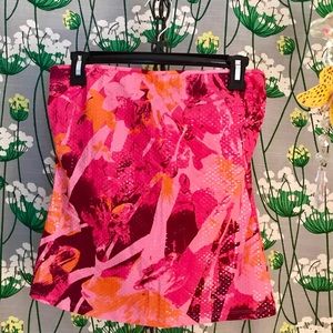 NWT Strapless Express Sequin Top